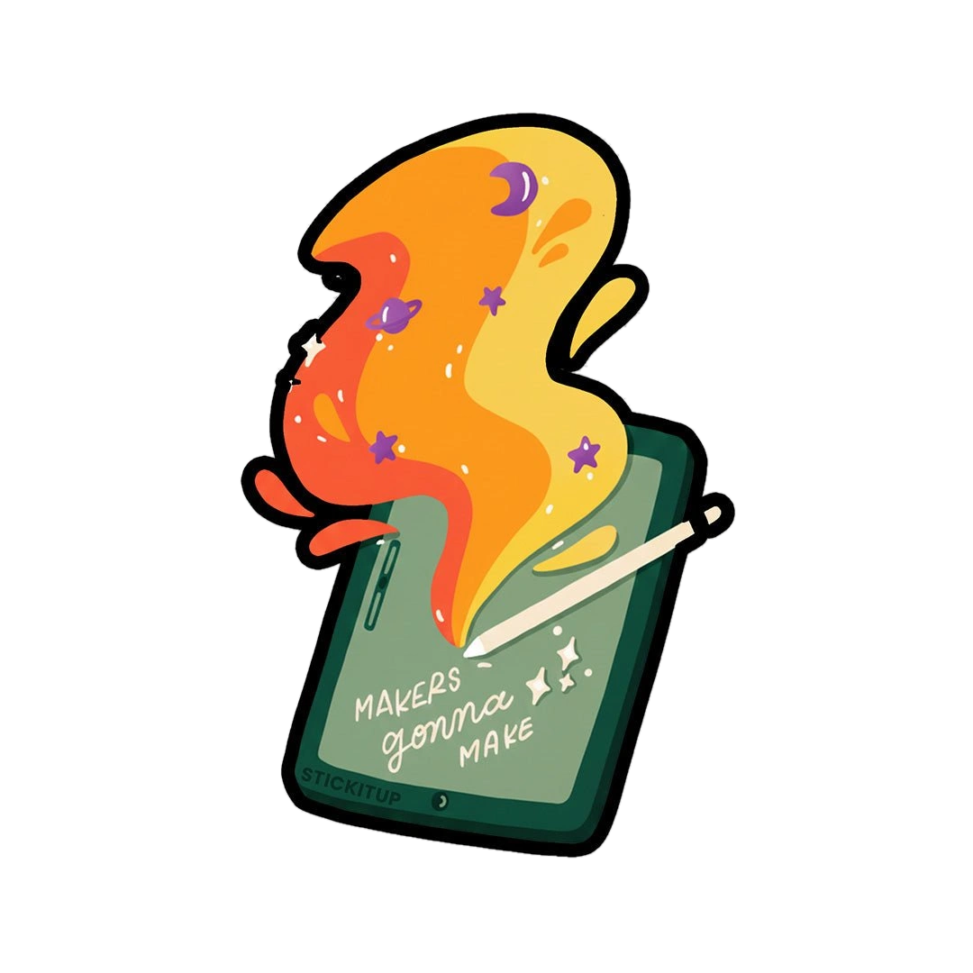 Maker S Magic Sticker